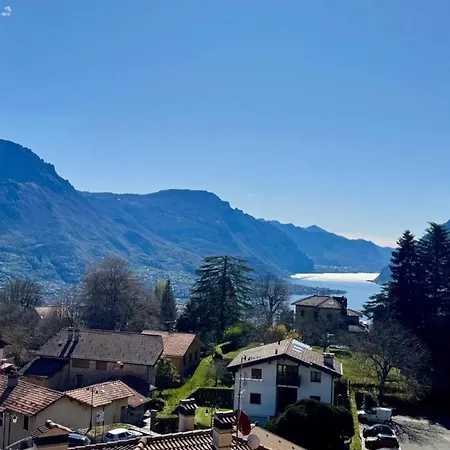 Guesthost - Bright & Scenic Flat 7km From Bellagio Lägenhet Civenna